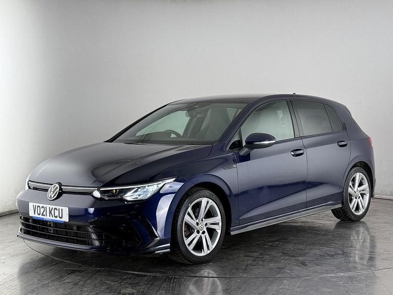 Used VW Golf VIII R-line 2021 Blue Hatchback