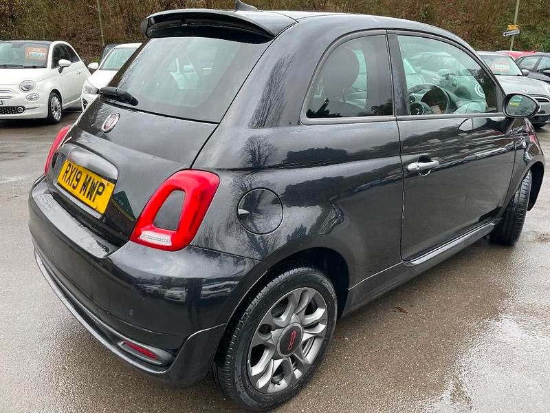 Used Fiat 500S S 2019 Black Hatchback
