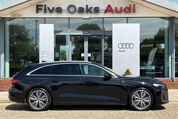 Black Used 2025 Audi A5 S-Line Coupe | £38,990 - Image 1/4