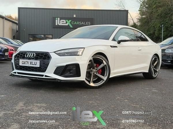 Used Audi A5 S-Line 163 HP (119 kW) 2021 White Coupe