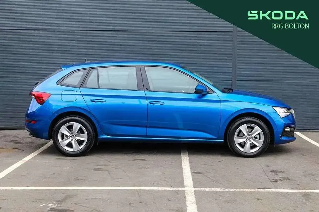Used Skoda Scala SE 109 HP (80 kW) 2024 Blue Hatchback
