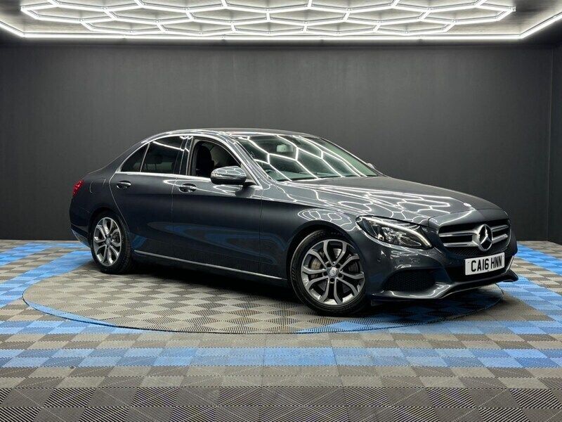 Grey Used 2016 Mercedes C350e Sedan | £9,290 (Good price) - Image 1/4