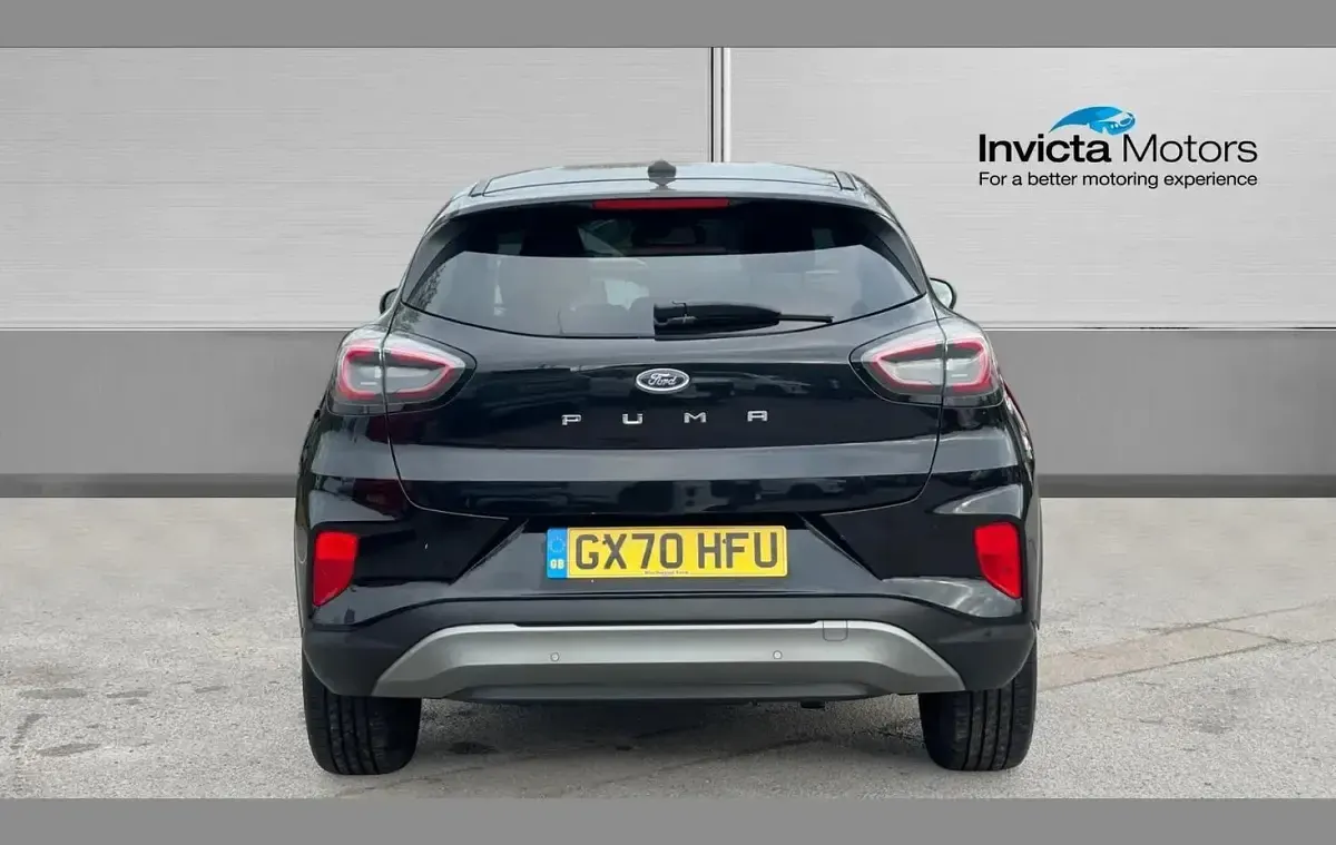 Używany Ford Puma Titanium 125 KM (91 kW) 2020 Czarny SUV