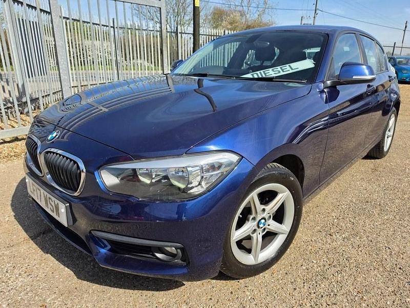 Used BMW 116 Comfort Edition 116 HP (85 kW) 2017 Blue Hatchback
