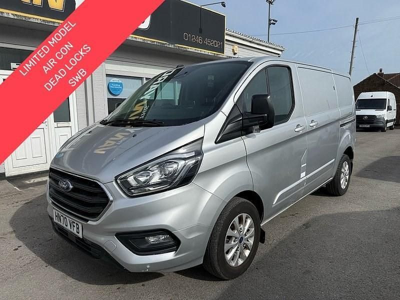 Used Ford Transit Custom Limited 130 HP (95 kW) 2020 Silver Van