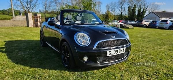 Black Used 2009 Mini Cooper S Cabriolet Cabriolet | £2,895 (Good price) - Image 1/4