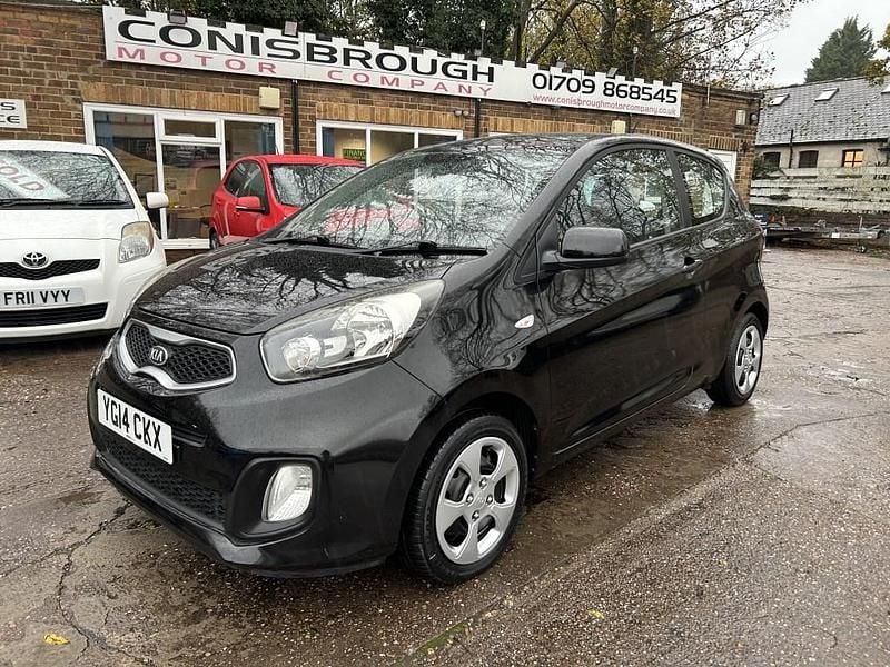 Black Used 2014 Kia Picanto Hatchback | £3,995 (Good price) - Image 1/4