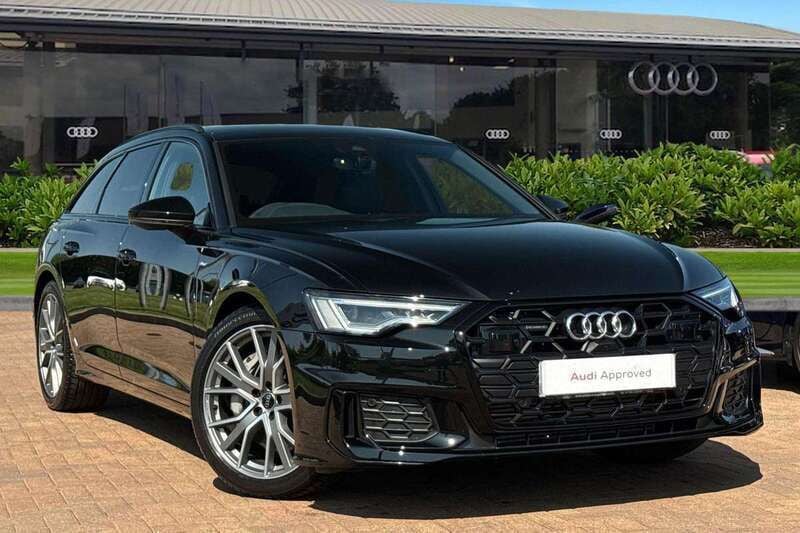 Black New 2025 Audi A6 Black Edition Estate | £51,980 (Fair price) - Image 1/4