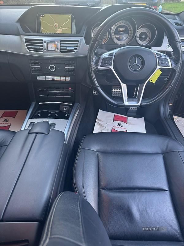 Used Mercedes E220 AMG 175 HP (128 kW) 2015 Black Sedan