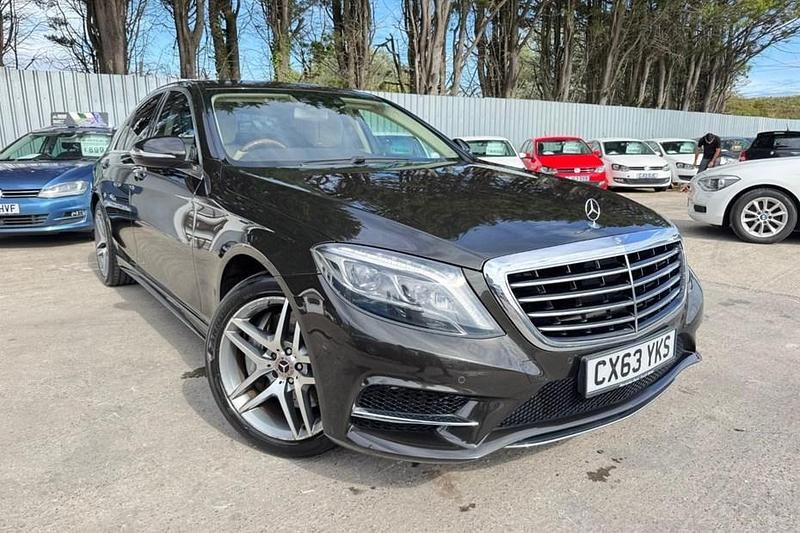 Brown Used 2014 Mercedes S350 AMG line Sedan | £13,995 (Fair price) - Image 1/1