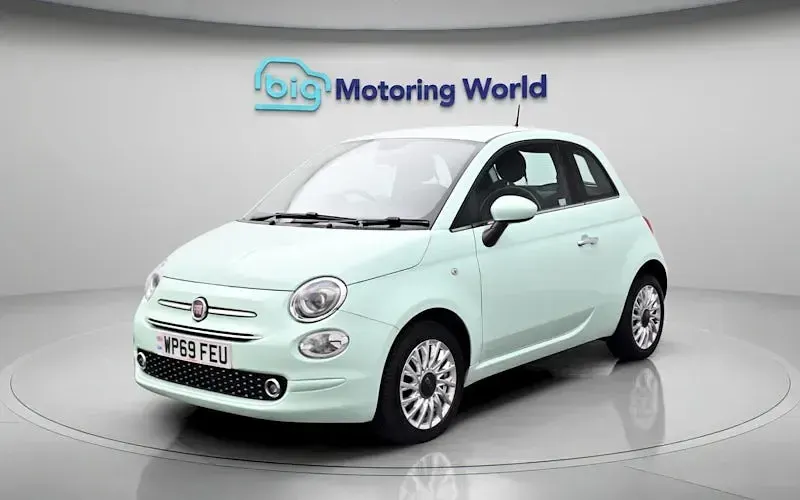 Used Fiat 500 Lounge 69 HP (50 kW) 2019 Green Hatchback