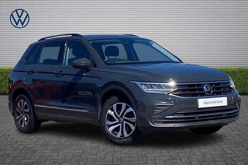 Begagnad VW Tiguan Active 150 HK (110 kW) 2022 Grå SUV