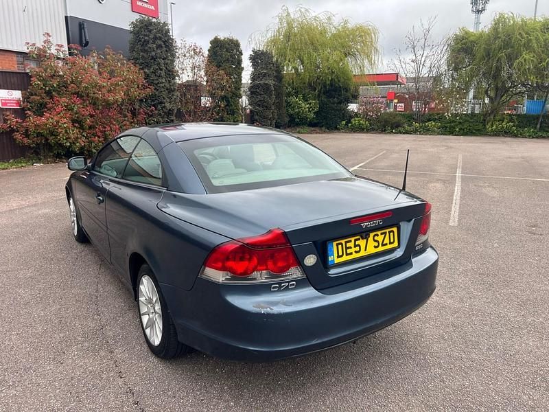 Used Volvo C70 136 HP (100 kW) 2007 Blue Cabriolet