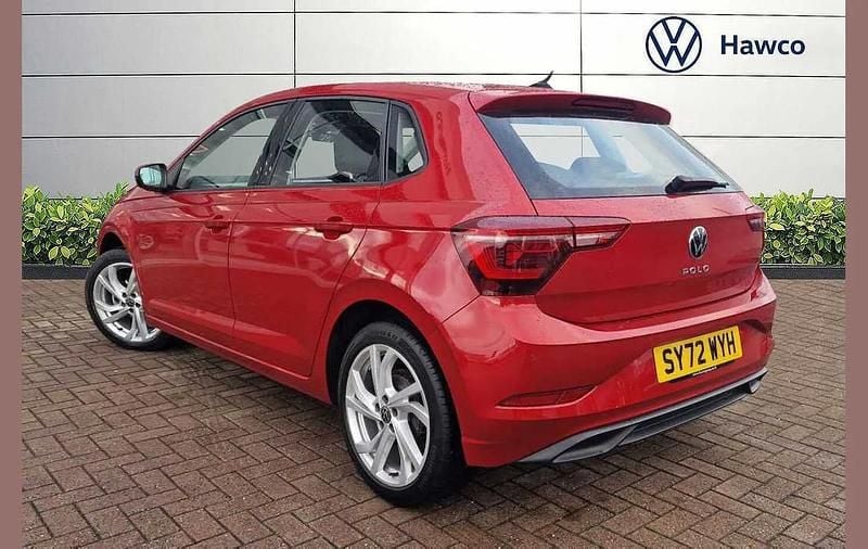 Used VW Polo Style 95 HP (69 kW) 2022 Red Hatchback