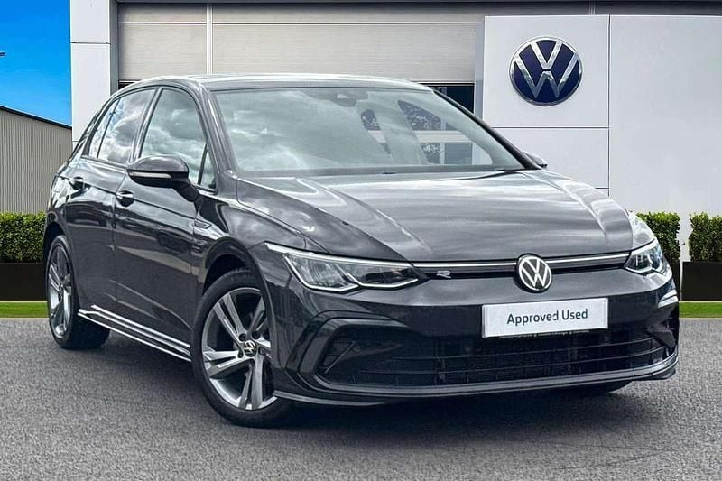 Grey Used 2021 VW Golf VIII R-line Hatchback | £18,990 (Fair price) - Image 1/4