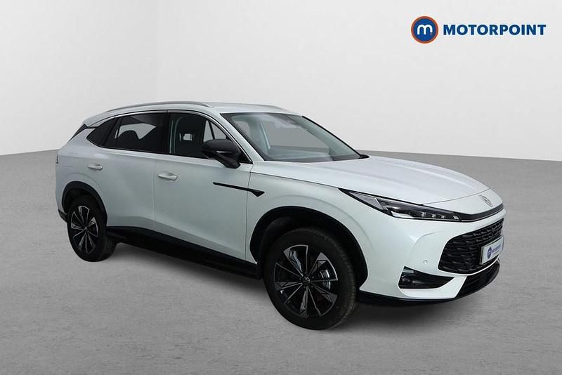 White Used 2025 MG HS Trophy SUV | £22,599 (Expensive) - Image 1/4