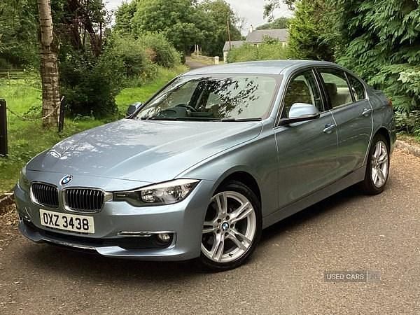 Blue Used 2014 BMW 320 Luxury Line Sedan | £7,995 (Good price) - Image 1/4