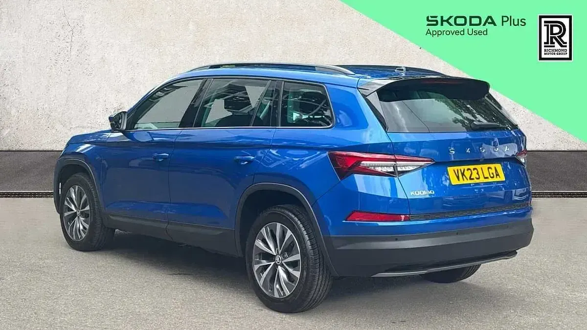 Used Skoda Kodiaq SE Drive 147 HP (108 kW) 2023 Blue SUV