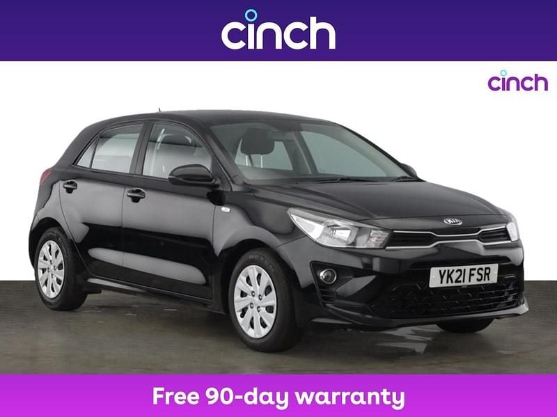 Black Used 2021 Kia Rio Hatchback | £10,599 (Fair price) - Image 1/3