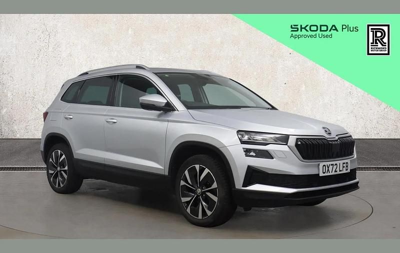 Used Skoda Karoq SE L 150 HP (110 kW) 2022 Silver SUV