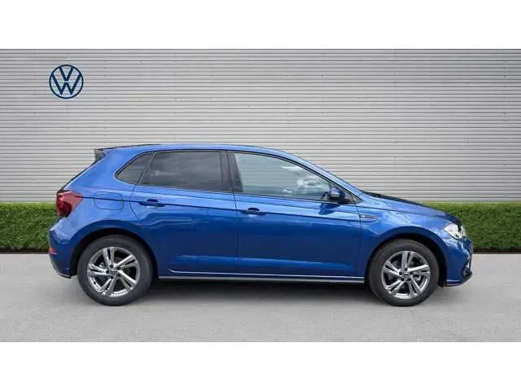Used VW Polo R-line 115 HP (84 kW) 2025 Blue Hatchback