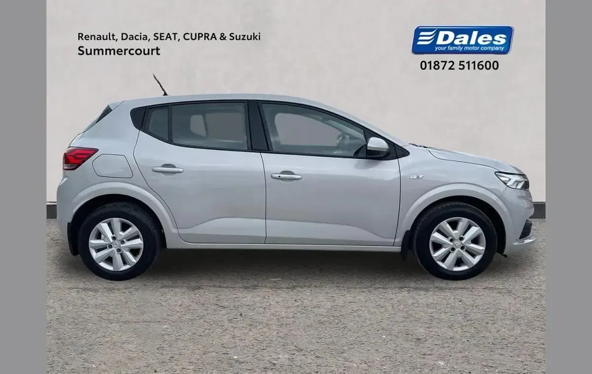 Used Dacia Sandero Comfort 90 HP (66 kW) 2021 Grey Hatchback