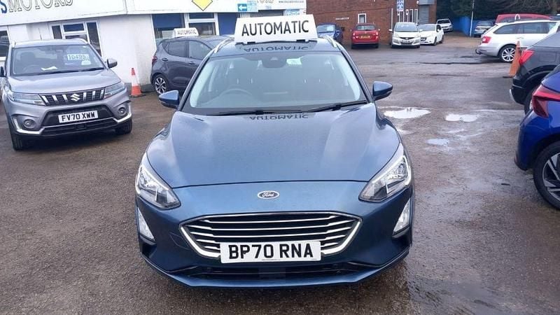 Used Ford Focus Titanium 120 HP (88 kW) 2021 Blue Estate