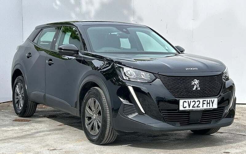 Black Used 2022 Peugeot 2008 Active Premium SUV | £12,499 (Good price) - Image 1/4