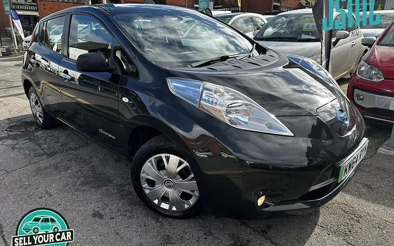 Used Nissan Leaf Visia 80 kW (109 HP) 2015 Black Hatchback