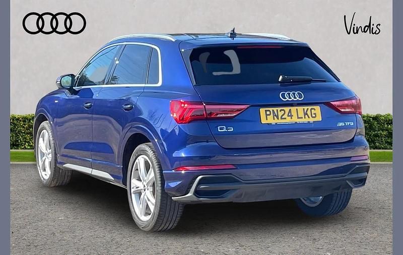 Used Audi Q3 S-Line 147 HP (108 kW) 2024 Blue SUV