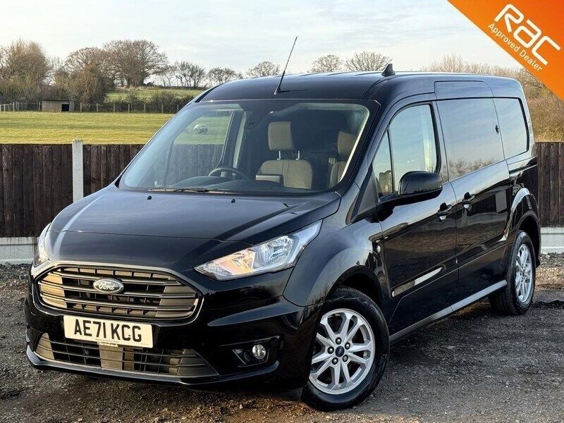 Black Used 2021 Ford Transit Limited | £14,490 (A bit pricey) - Image 1/4