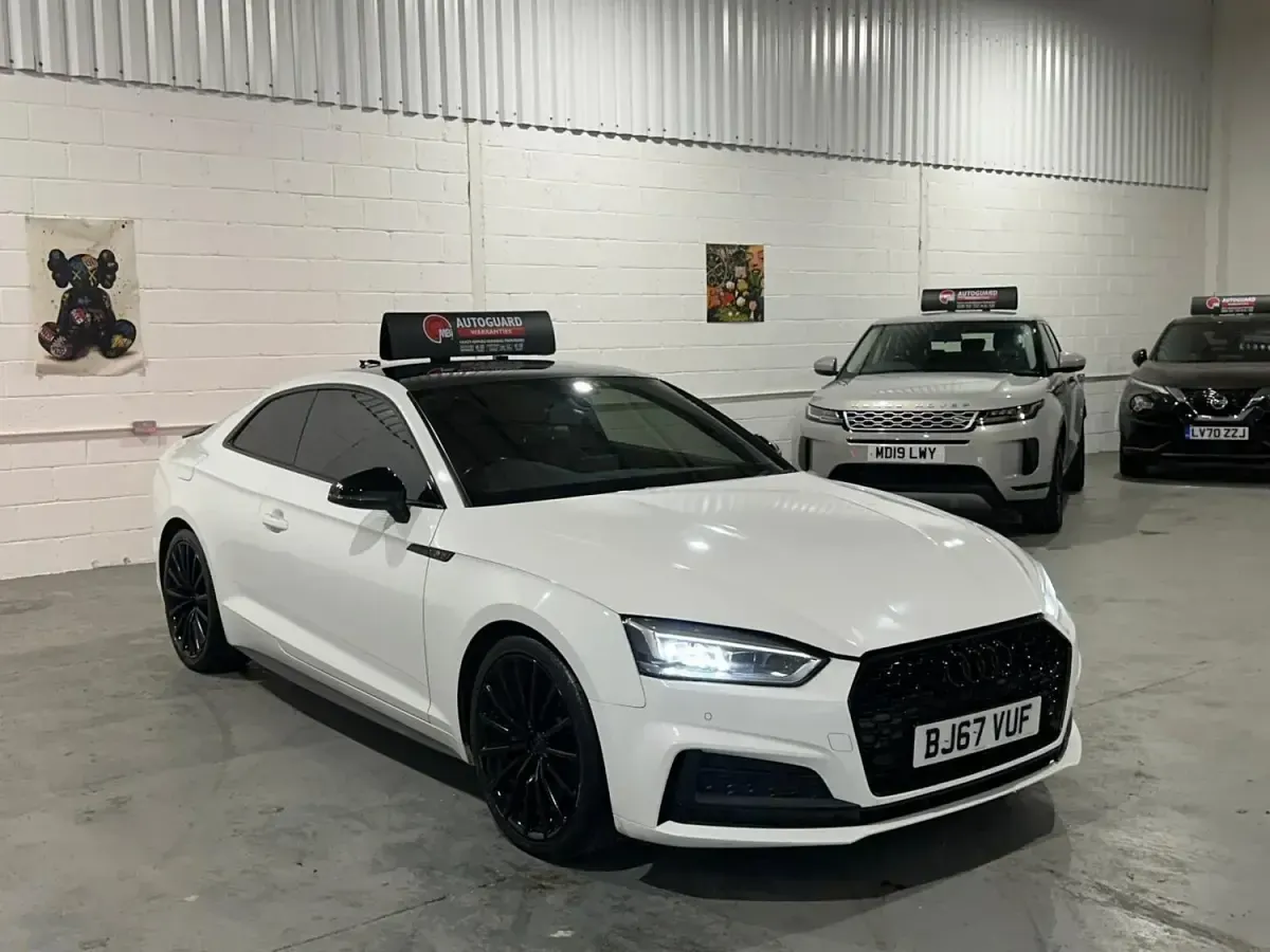 Used Audi A5 S-Line 2017 White Coupe