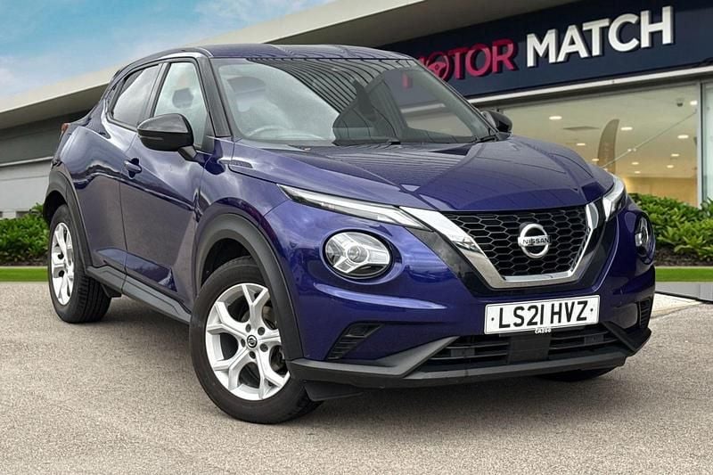 Blue Used 2021 Nissan Juke N-Connecta SUV | £12,990 (Good price) - Image 1/4