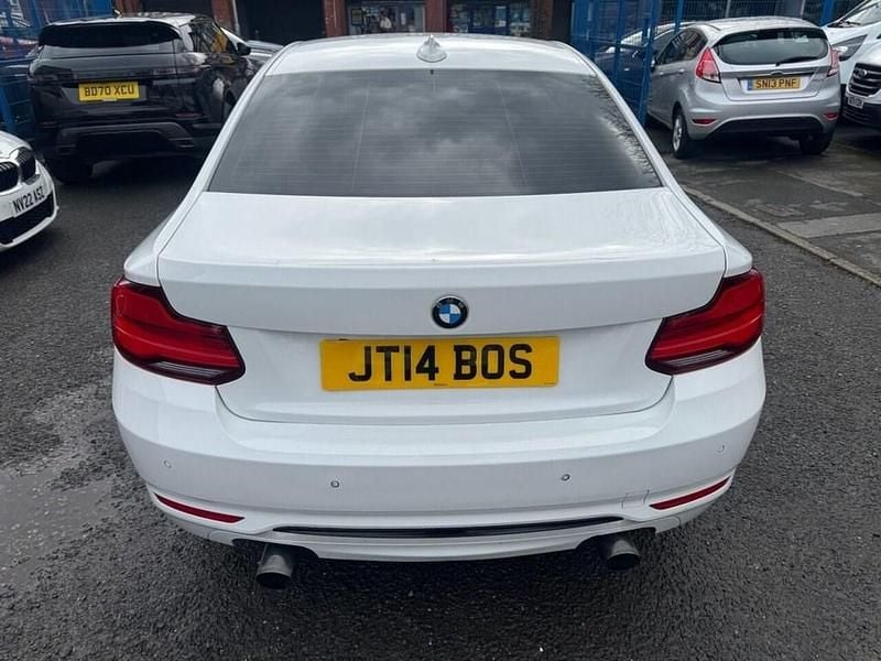 Used BMW 218 Sport Line 136 HP (100 kW) 2018 White Coupe