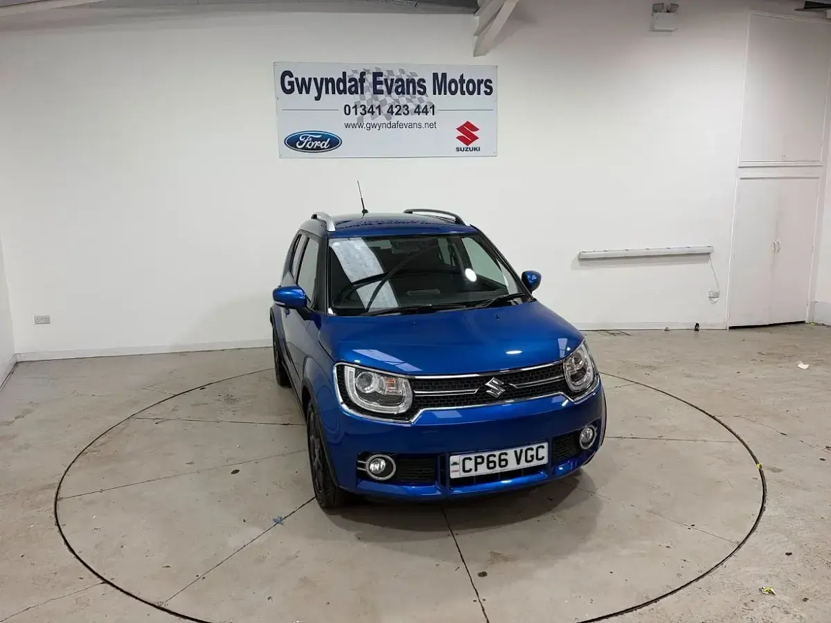 Used Suzuki Ignis SZ5 90 HP (66 kW) 2017 Blue SUV