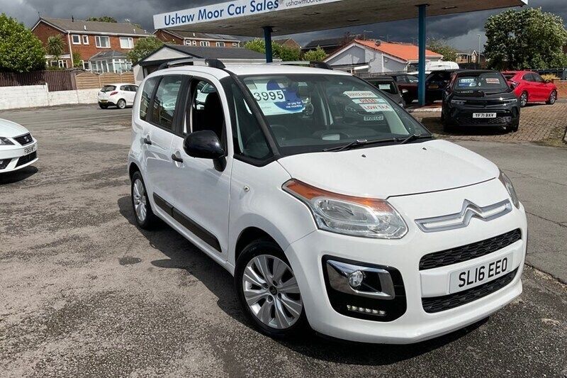 White Used 2016 Citroën C3 Picasso MPV | £3,995 (A bit pricey) - Image 1/1