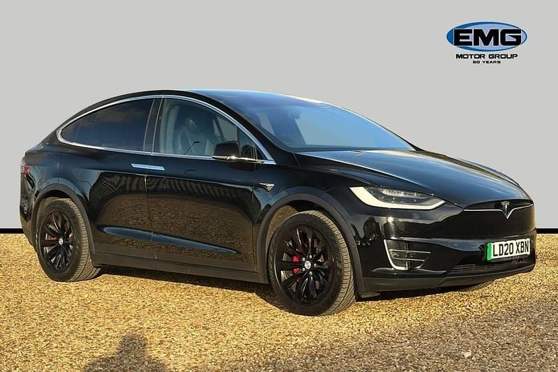 Black Used 2020 Tesla Model X Performance SUV | £32,295 (Good price) - Image 1/3