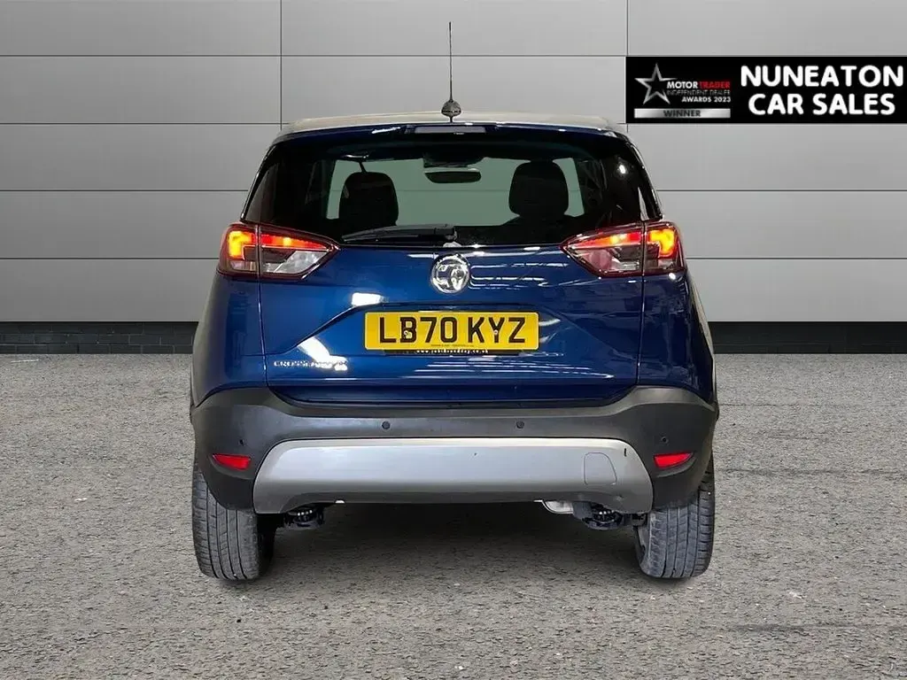 Used Vauxhall Crossland X Elite 130 HP (95 kW) 2020 Blue SUV