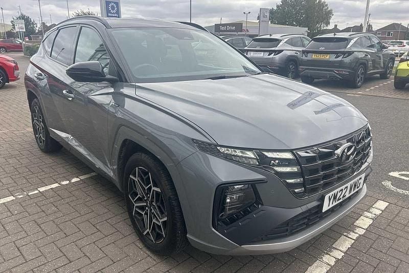 Grey Used 2022 Hyundai Tucson N Line SUV | £23,995 (Fair price) - Image 1/4
