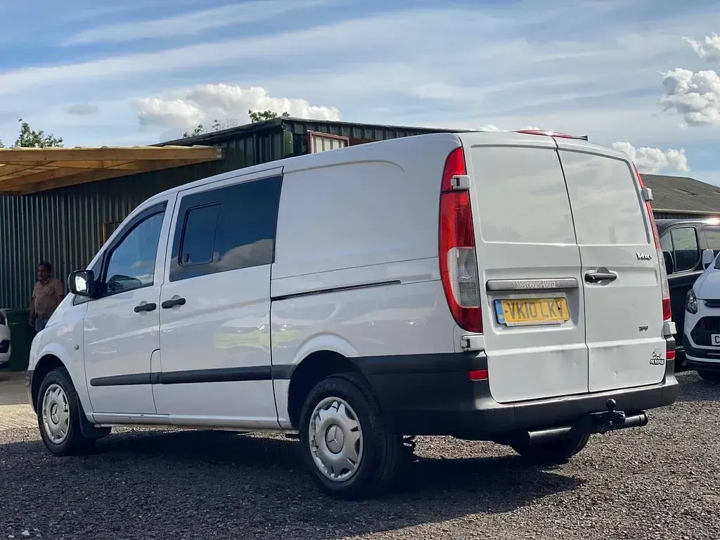 Used Mercedes Vito 95 HP (69 kW) 2010 White Van