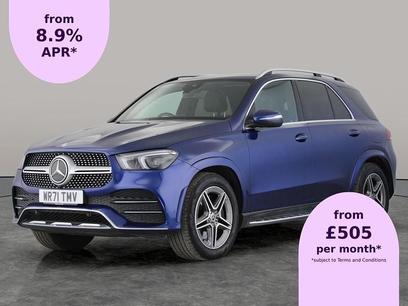 Blue Used 2022 Mercedes GLE350 AMG line Estate | £33,143 (Super price) - Image 1/1