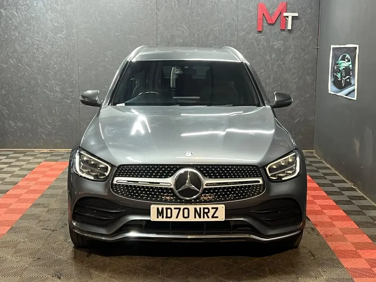 Used Mercedes GLC220 AMG line 194 HP (142 kW) 2021 Grey SUV