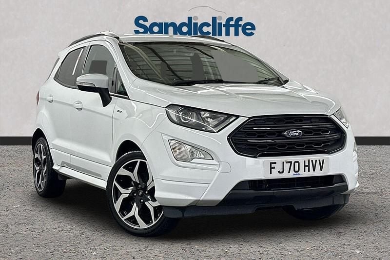 White Used 2020 Ford Ecosport ST-Line SUV | £10,617 (Fair price) - Image 1/4