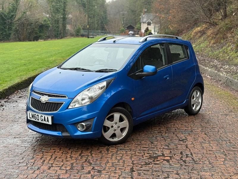 Blue Used 2010 Chevrolet Spark LT Hatchback | £2,650 (A bit pricey) - Image 1/4
