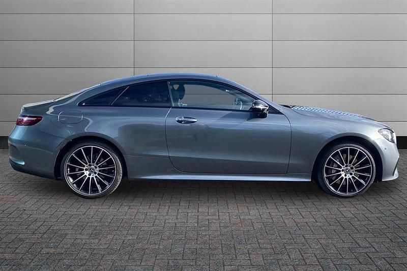 Used Mercedes E400 AMG line 330 HP (242 kW) 2021 Grey Coupe