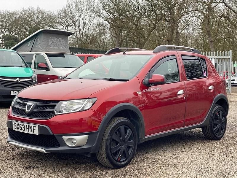 Used Dacia Sandero Ambiance 90 HP (66 kW) 2013 Red Hatchback