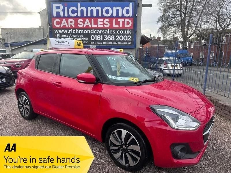 Used Suzuki Swift SZ5 2019 Red Hatchback
