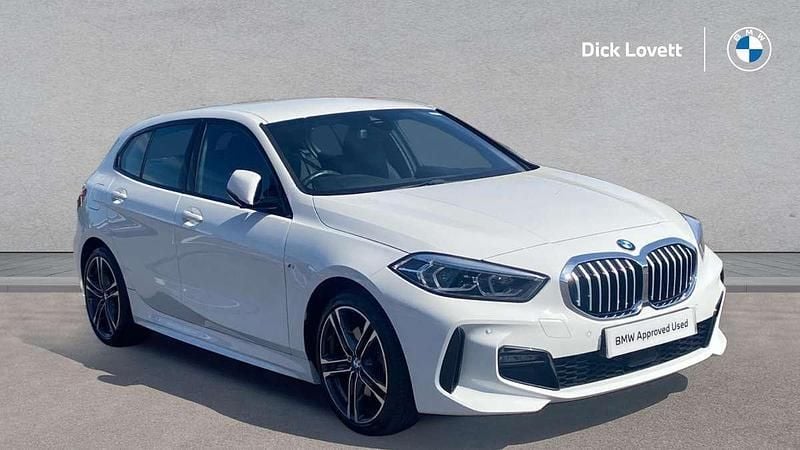 White Used 2022 BMW 118 M Sport Hatchback | £19,222 (Good price) - Image 1/4