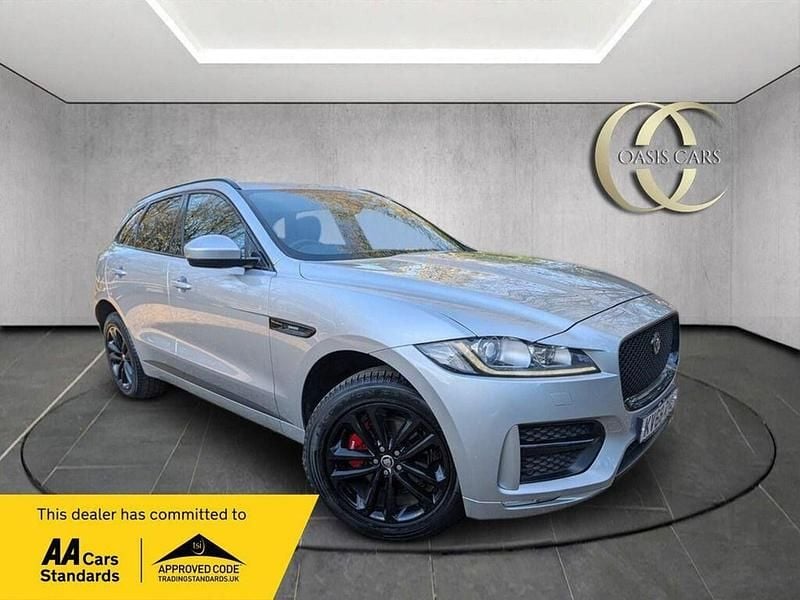 Used Jaguar F-Pace R-Sport 240 HP (176 kW) 2018 Silver SUV