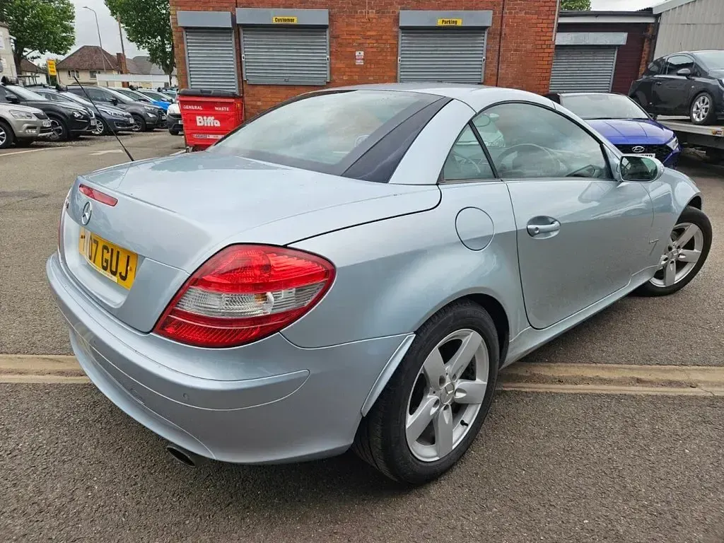 Used Mercedes SLK200 2007 Silver Cabriolet